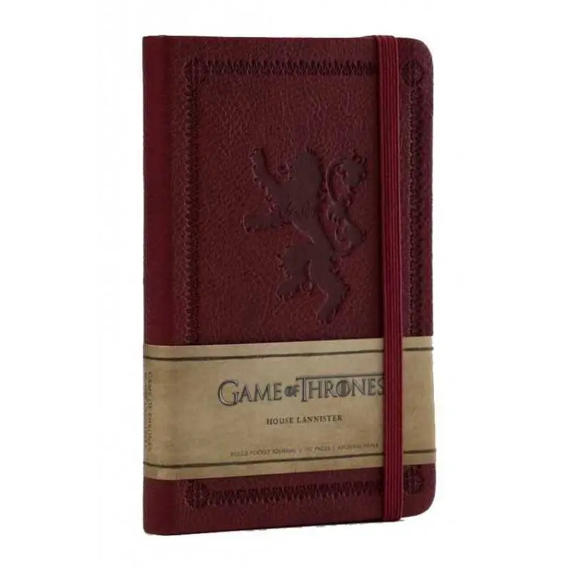 Expédié Aujourd&rsquo;hui Juego de Tronos – Mini cuaderno de notas Lannister