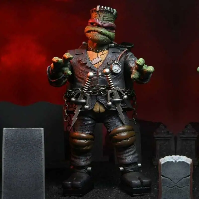 Must-Have Figurita de Ultimate Raphael como el monstruo de Frankenstein – Universal Monsters x TMNT