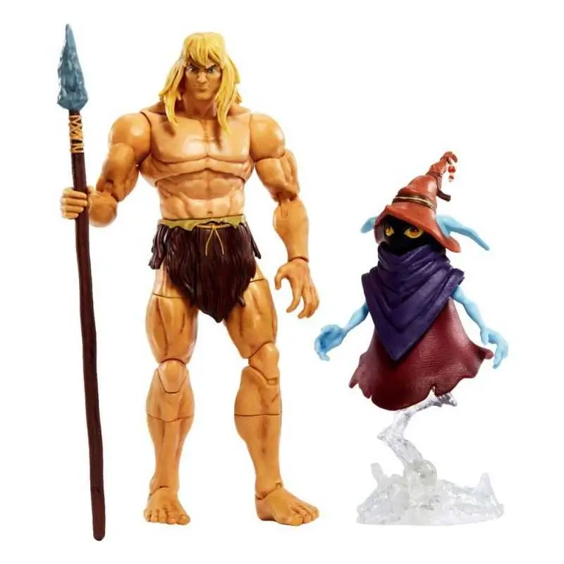 Marque Figurines Savage He-Man & Orko – Masters of the Universe: RevelationFiguras de Savage He-Man y Orko – Masters of the Universe: