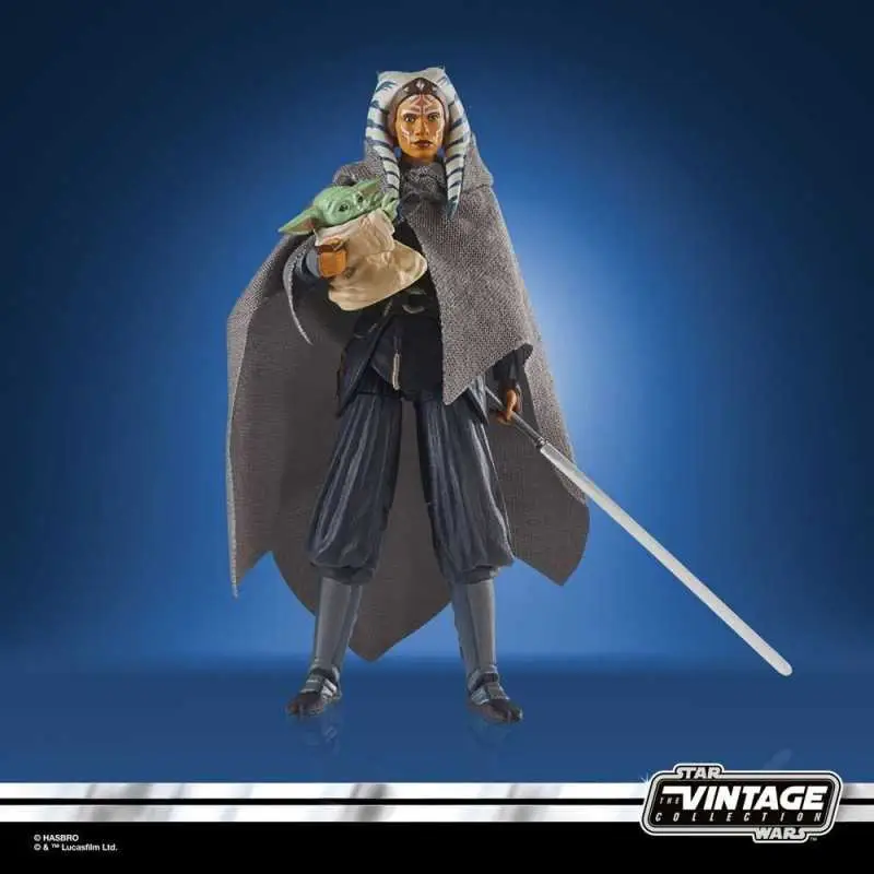 Prix Bas Figur Ahsoka Tano & Grogu (Die Mandalorian) – Star Wars Vintage Collection
