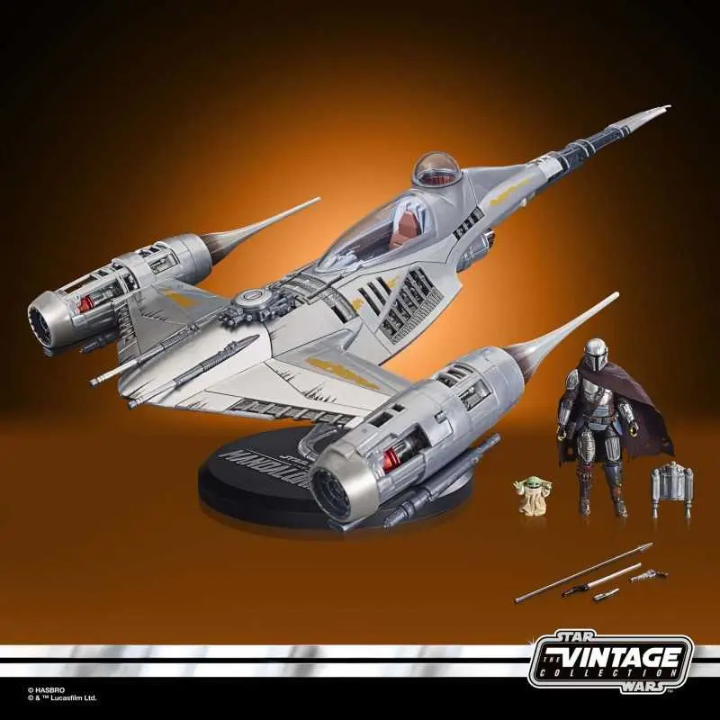 Seulement Aujourd'hui Fahrzeug N-1 Starfighter (The Mandalorian) - Star Wars Vintage Collection