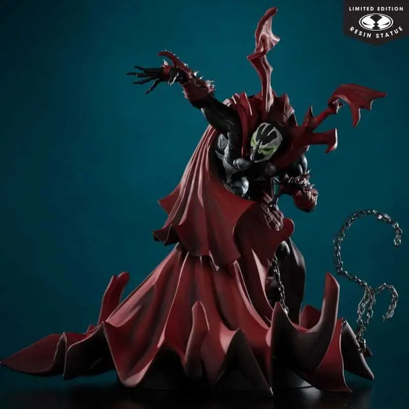 Statuette Spawn inspiriert von der Kunst von Greg Capullo (Schwarz Weiß & Rot Überall) – Spawn Nouveauté