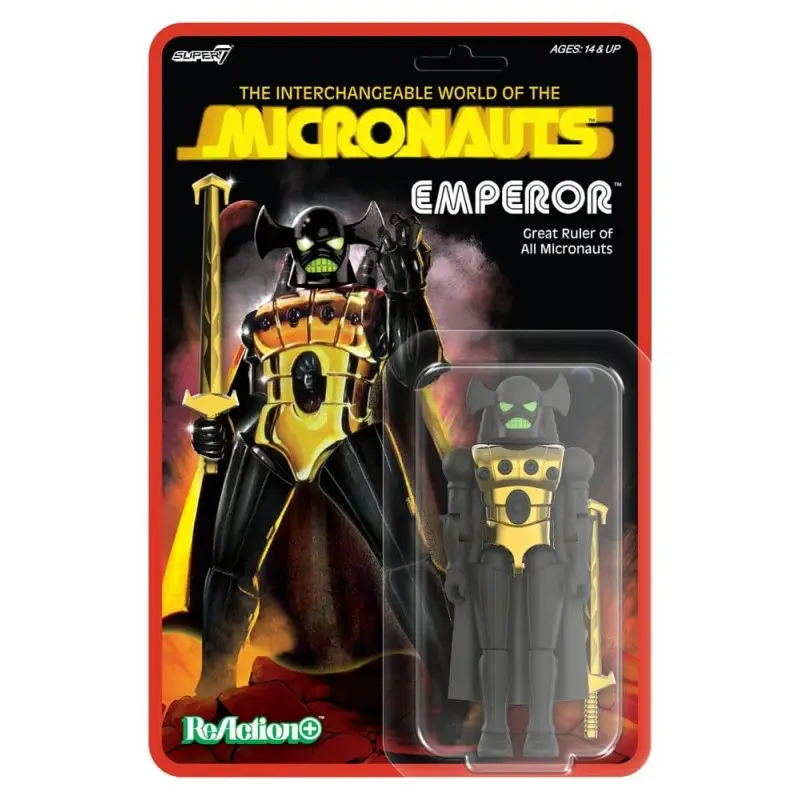 Figurine ReAction+ Emperador - Micronauts Prix Choc