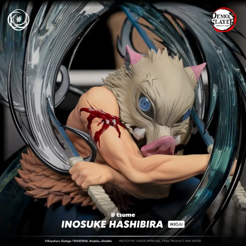 Solde Statue Inosuke Hashibira Ikigai by Tsume – Demon Slayer – Kimetsu no Yaiba