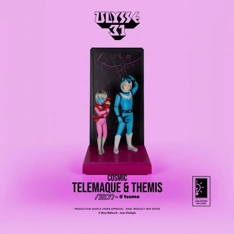 Cosmic Telemaque & Themis figurine – Neon by Tsume – Ulysses 31 Nouvel Arrivage