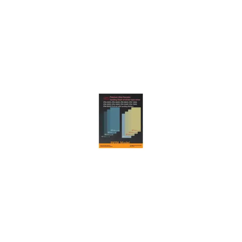 Petit Prix 2 FEUILLES A POLIR 0600 POUR OUTIL ISH-0001 INFINI MODEL
