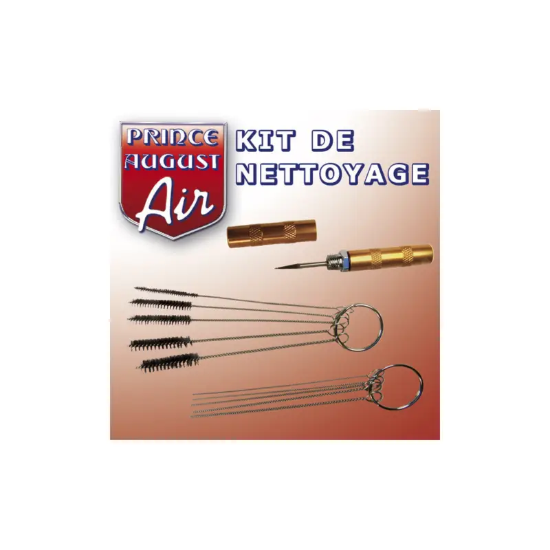 Petit Prix KIT DE NETTOYAGE POUR AEROGRAPHE PRINCE AUGUST