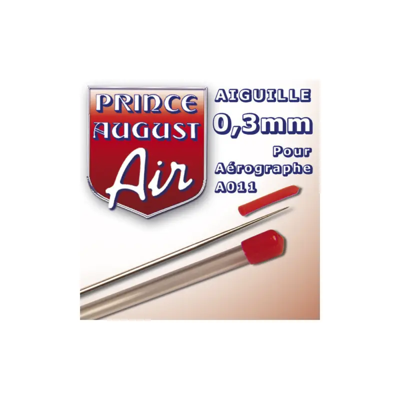 AIGUILLE 0,3 mm POUR AEROGRAPHE A011 PRINCE AUGUST Prix Bas