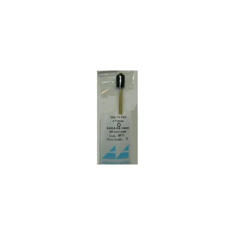 Pack de 4 tubes aluminium 0.3/0.5/0.7/0.9x305mm 1 pièce de chaque ALBION Jusqu&rsquo;à Épuisement Des Stocks