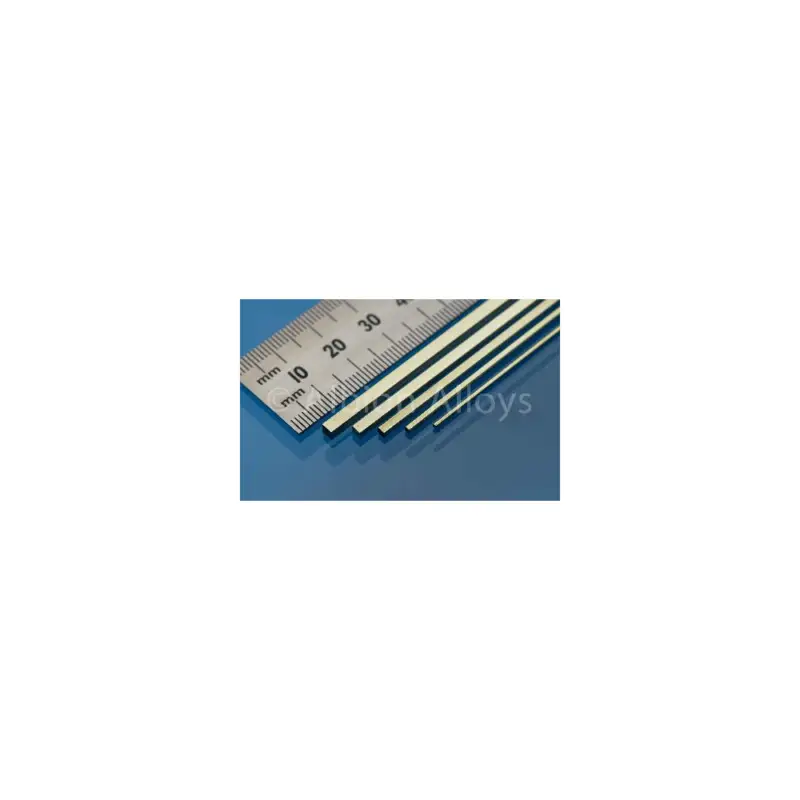 Prix Choc Baguettes carrées en laiton 1.0/1.0x305mm 4 piècesALBION