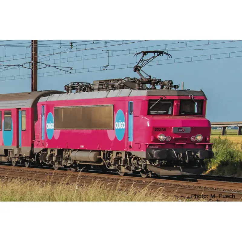 Loco Electrique Digital SONBB 22000 22238 "Ouigo" SNCF 1/87 HO ROCO Certifié