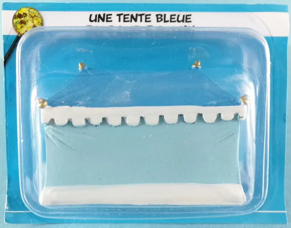 Asterix - Editions Hachette - Le Village Camp Romain - N°60 : une Tente Bleue Neuf sous Blister Vente Directe
