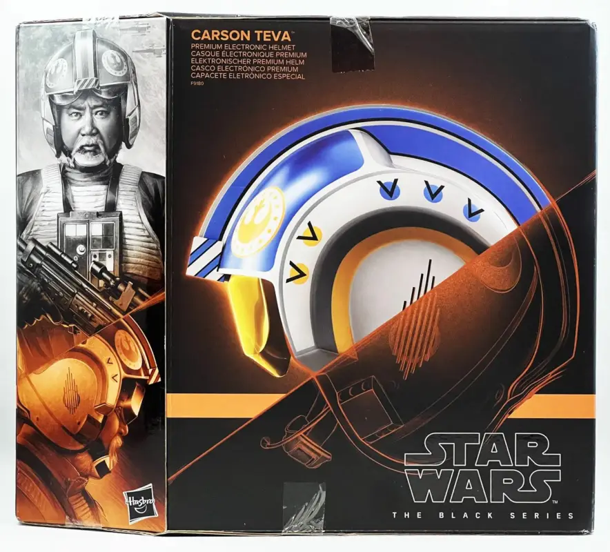 Star Wars The Black Series - Hasbro - Casque Electronique de Carson Teva (Star Wars: The Mandalorian) Nouvel Arrivage