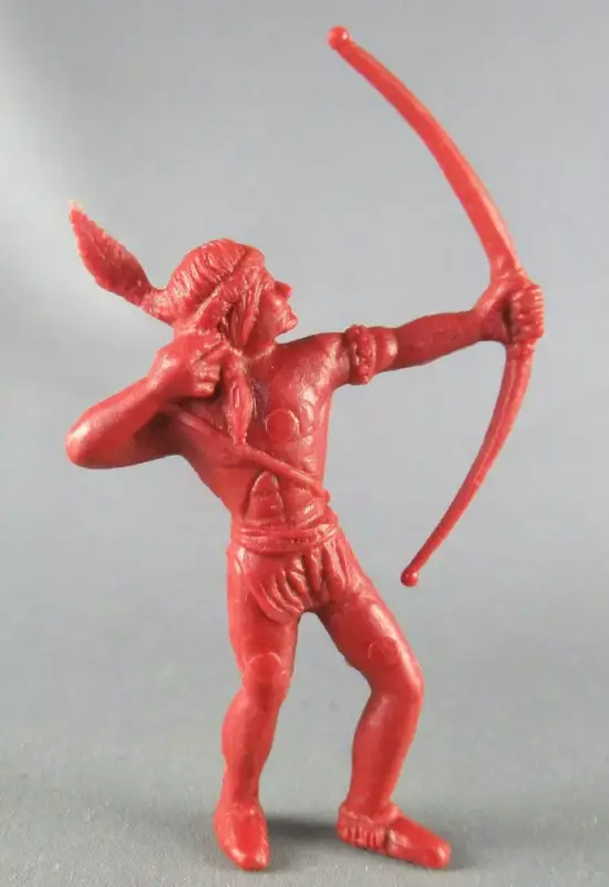 Nouvelle Collection Davy Crockett - Figurine La Roche aux Fées - Série 2 - Indien Archer