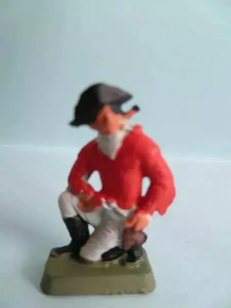 Offre Exclusive Starlux 35mm - Far-West Cow-Boys - Pistolet genoux (réf MCB 5125)