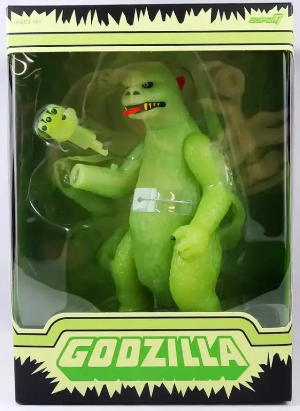 Godzilla - Super7 Ultimate Figure - Shogun Warriors Godzilla (glow-in-the-dark) Authentique