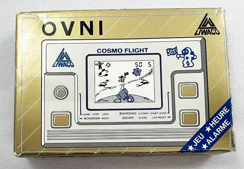 Commande En Gros Liwaco (Morioka Tokei Inc.) - Handheld LCD Game - OVNI / Cosmo Flight (occasion en boite)