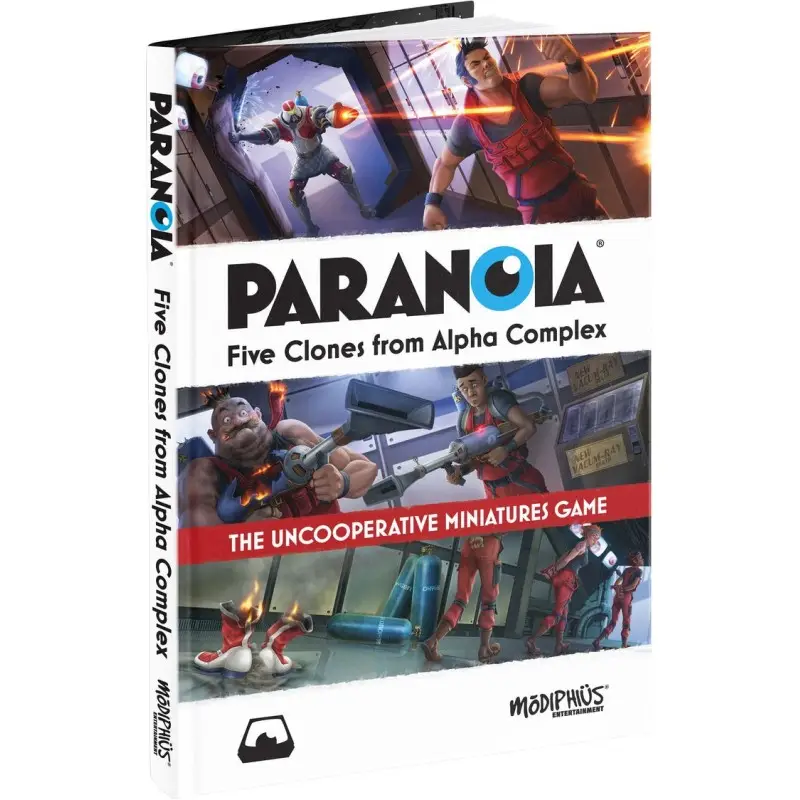Paranoia - Five Clones from Alpha Complex Book (ENG) Bon Plan