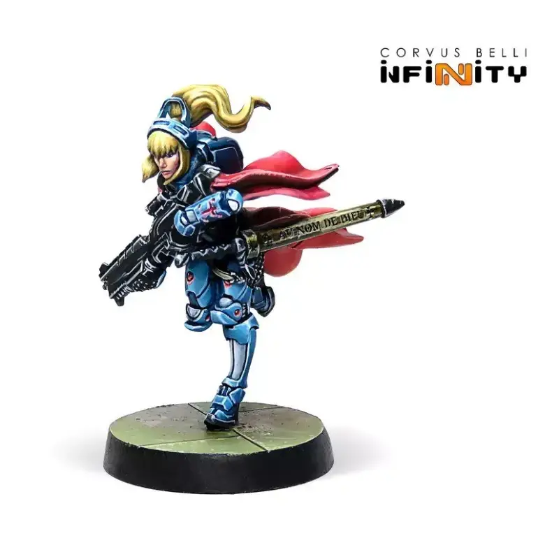 Prix Bas Infinity - PanOceania Hero, Jeanne d’Arc 2.0 (Mobility Armor)