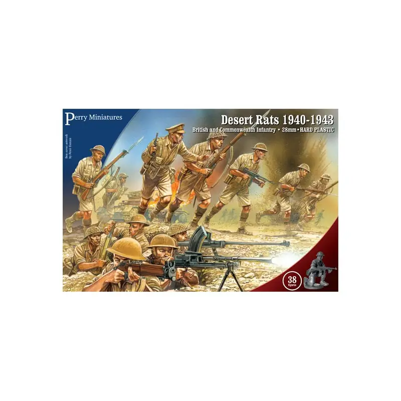 Perry Miniatures - Desert Rats 1940-43 Super Prix