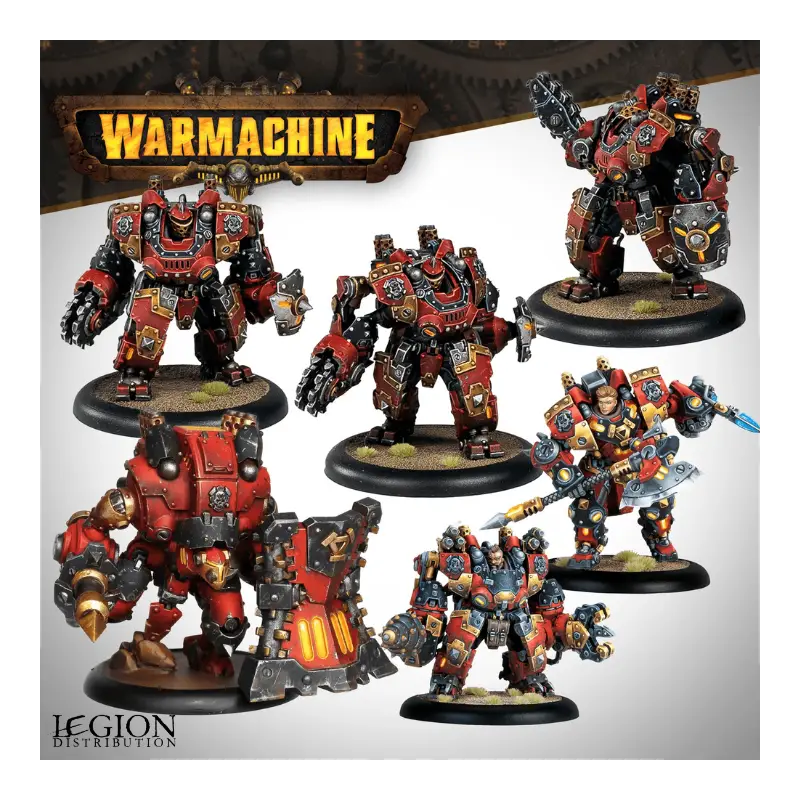 Warmachine - Khador - Annihilators Command Cadre Prix Réduit