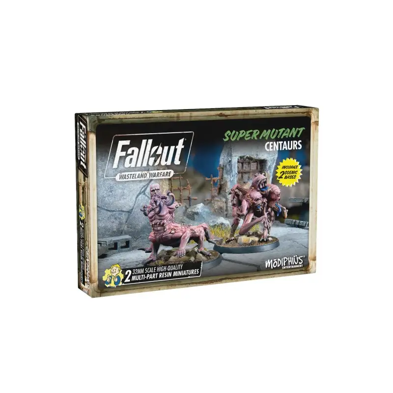 FALLOUT : WASTELAND WARFARE - SUPER MUTANT : CENTAURS Top Vente