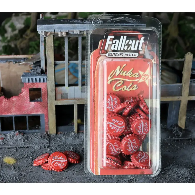 Bon Marché Fallout: Wasteland Warfare - Nuka Cola Caps Set