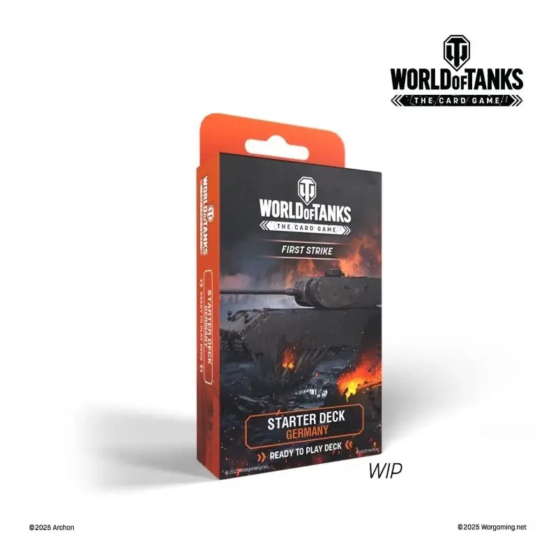 Abimé – World of Tanks – Starter Deck Germany – First Strike (ENG) Paiement Sécurisé