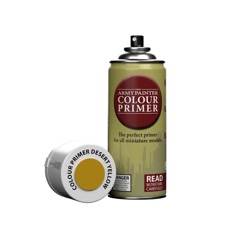 Bon Plan Army Painter - Bombes - Colour Primer - Desert Yellow