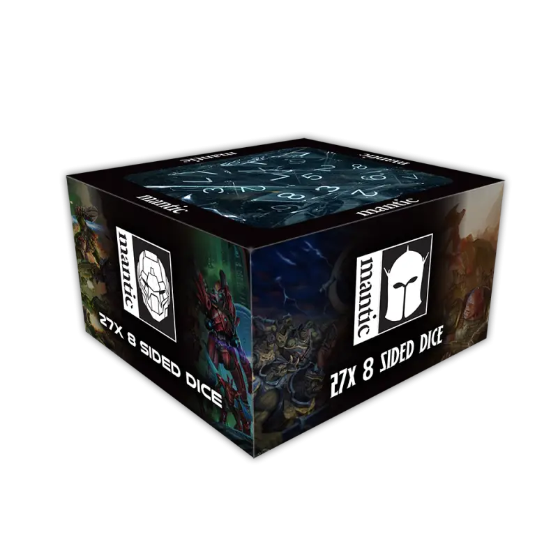 FIREFIGHT – DICE SET D8 x 27 Nouvel Arrivage