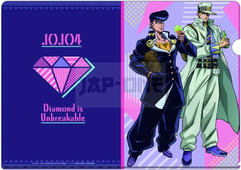Bon Plan Jojo&rsquo;s Bizarre Adventure Part 4 Pochette Plastique A4