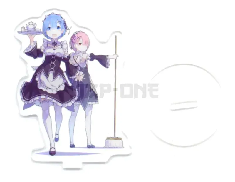 Cristal Acrylique - Re:Zero − Starting Life in Another World - Duo Rem & Ram Acheter En Ligne