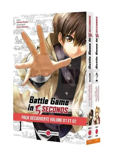 Top Vente BATTLE GAME IN 5 SECONDS - PACK DECOUVERTE VOL. 01 ET 02