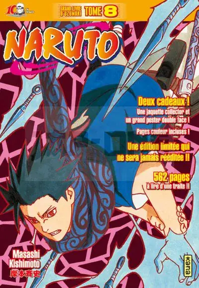 NARUTO VERSION COLLECTOR - TOME 8 Bon Marché