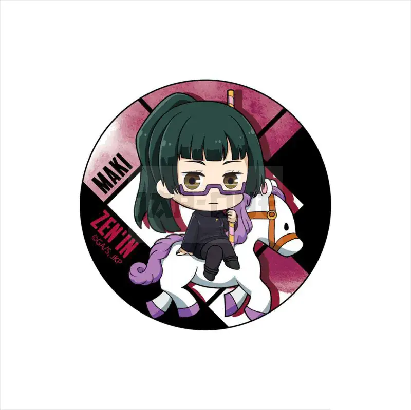 Seulement Aujourd'hui Badge Jujutsu Kaisen Zenin Maki v1