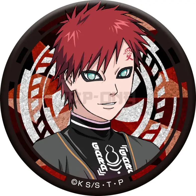 Paiement Sécurisé Badge Naruto Gaara