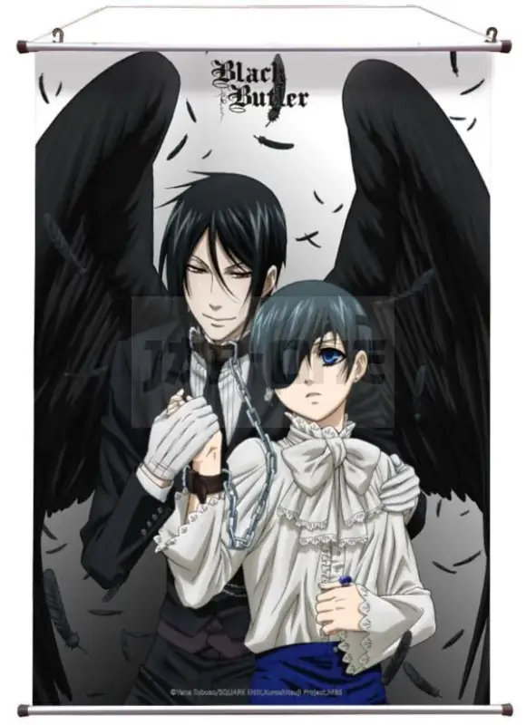Black Butler wallscroll Black Wings 60 x 90 cm Paiement Sécurisé