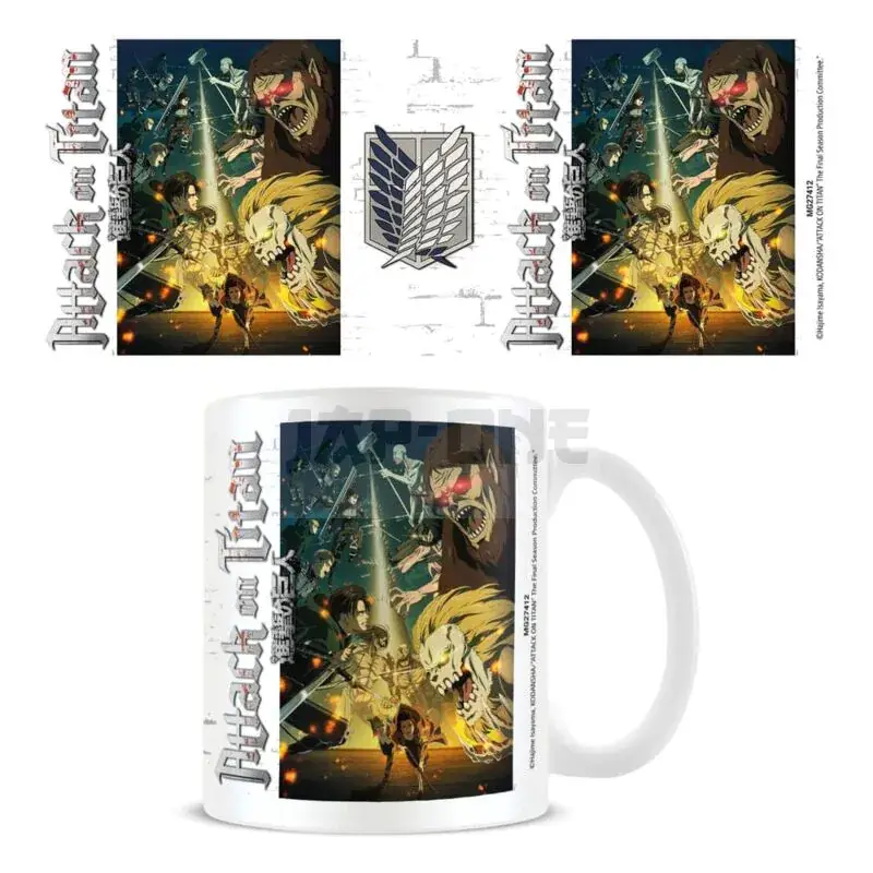 Attack On Titan Mug Special Ops Squad Vs Titans Offre Spéciale