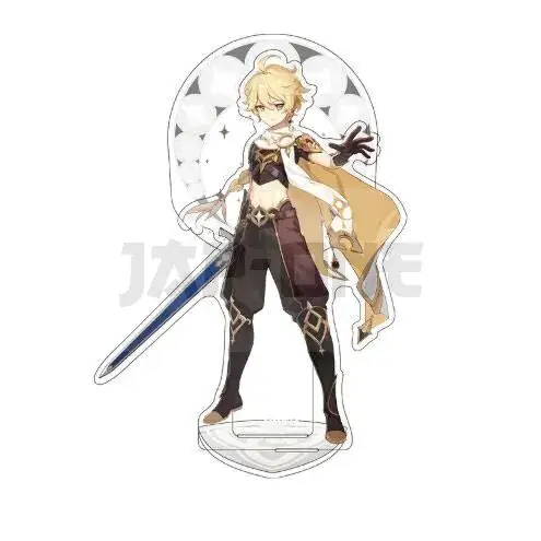 Genshin Impact Figurine Acrylique Traveler Theme Series Character Traveler Aether 14 Cm Populaire