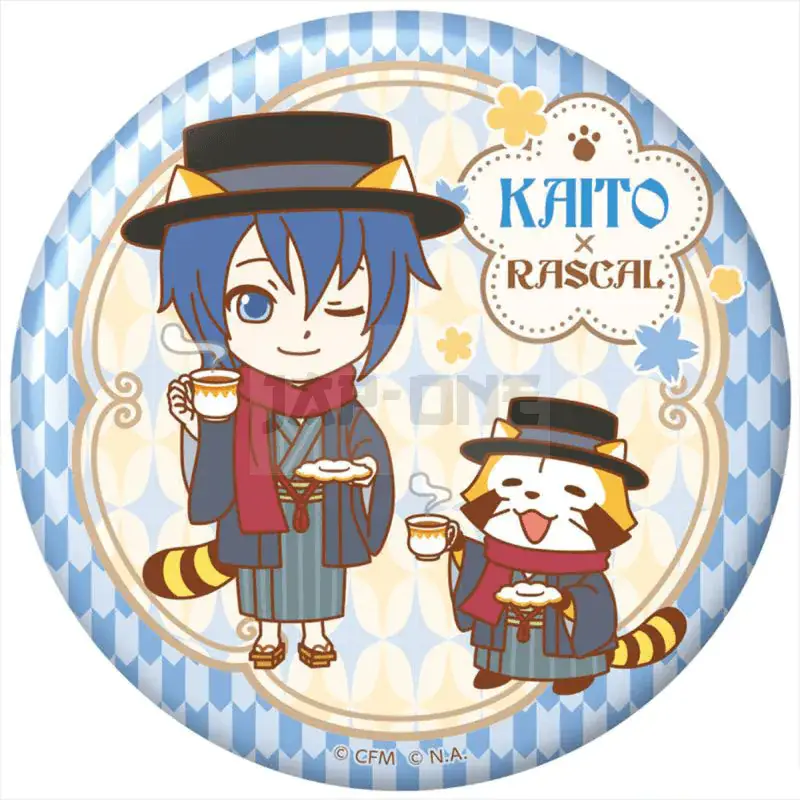 Badge Vocaloid Kaito v2 Satisfait Ou Remboursé