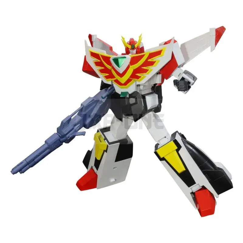 Certifié The Brave Fighter Of Sun Fighbird Figurine Super Metal Action Jetgattai Granbird 22 Cm