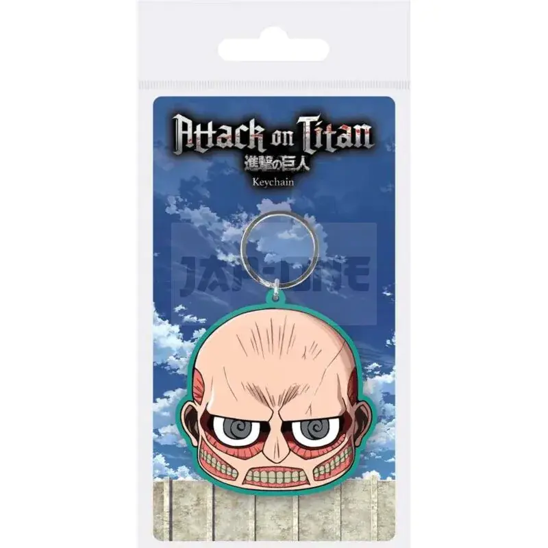 Authentique Attack On Titan Rubber Keychain