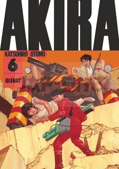 AKIRA (NOIR ET BLANC) - EDITION ORIGINALE - TOME 06 Authentique