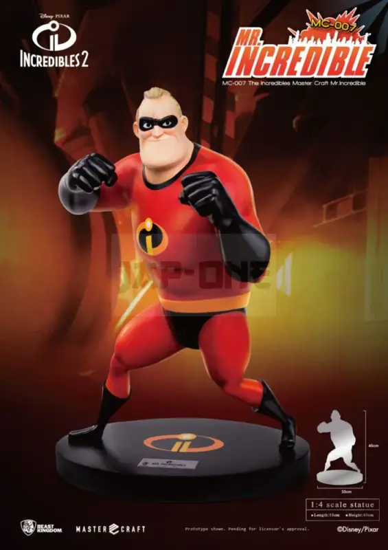 Disney – Figurine Mr. Incredible – 45Cm Produit De Marque