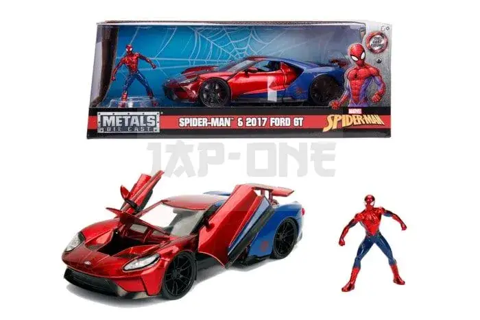 Marvel – Spider-Man 2017 Ford Gt – 1:24 Satisfait Ou Remboursé
