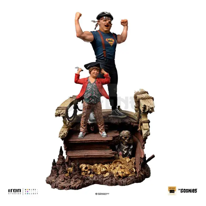 Offre Limitée The Goonies Figurine Deluxe Art Scale 1/10 Sloth And Chunk 30 Cm