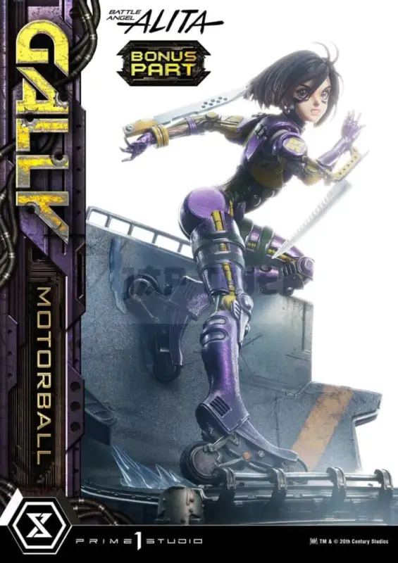 Prix Promo Alita: Battle Angel Figurine 1/4 Ultimate Premium Masterline Series Gally Motorball Bonus Version 47 Cm