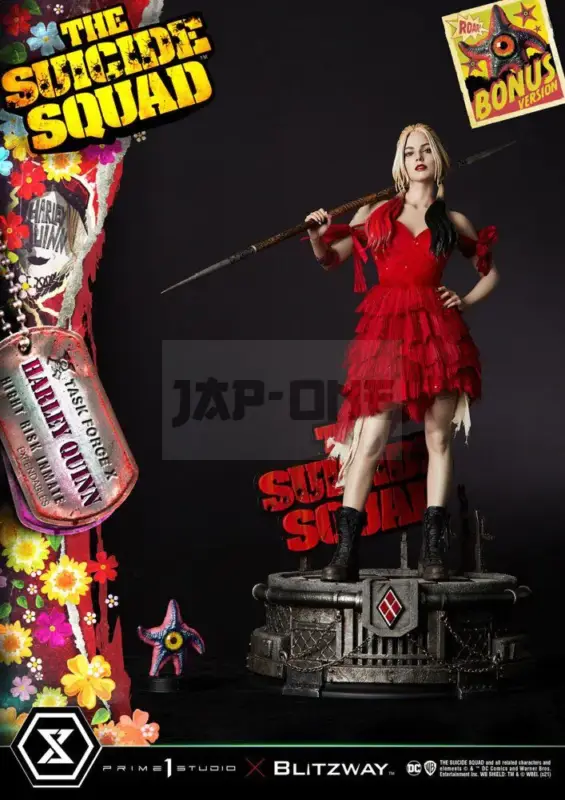Satisfait Ou Remboursé The Suicide Squad Figurine 1/3 Harley Quinn Bonus Version 71 Cm