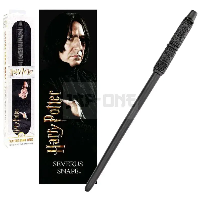 Meilleur Prix Harry Potter Severus Snape Wand + 3D Bookmark