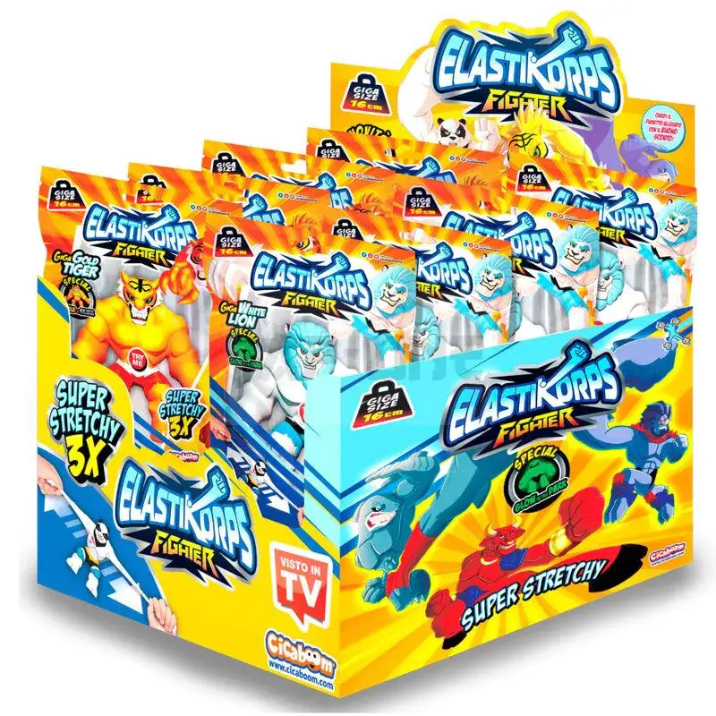 Quantité Limitée Elastikorps Fighters Figurine 16Cm Assorted